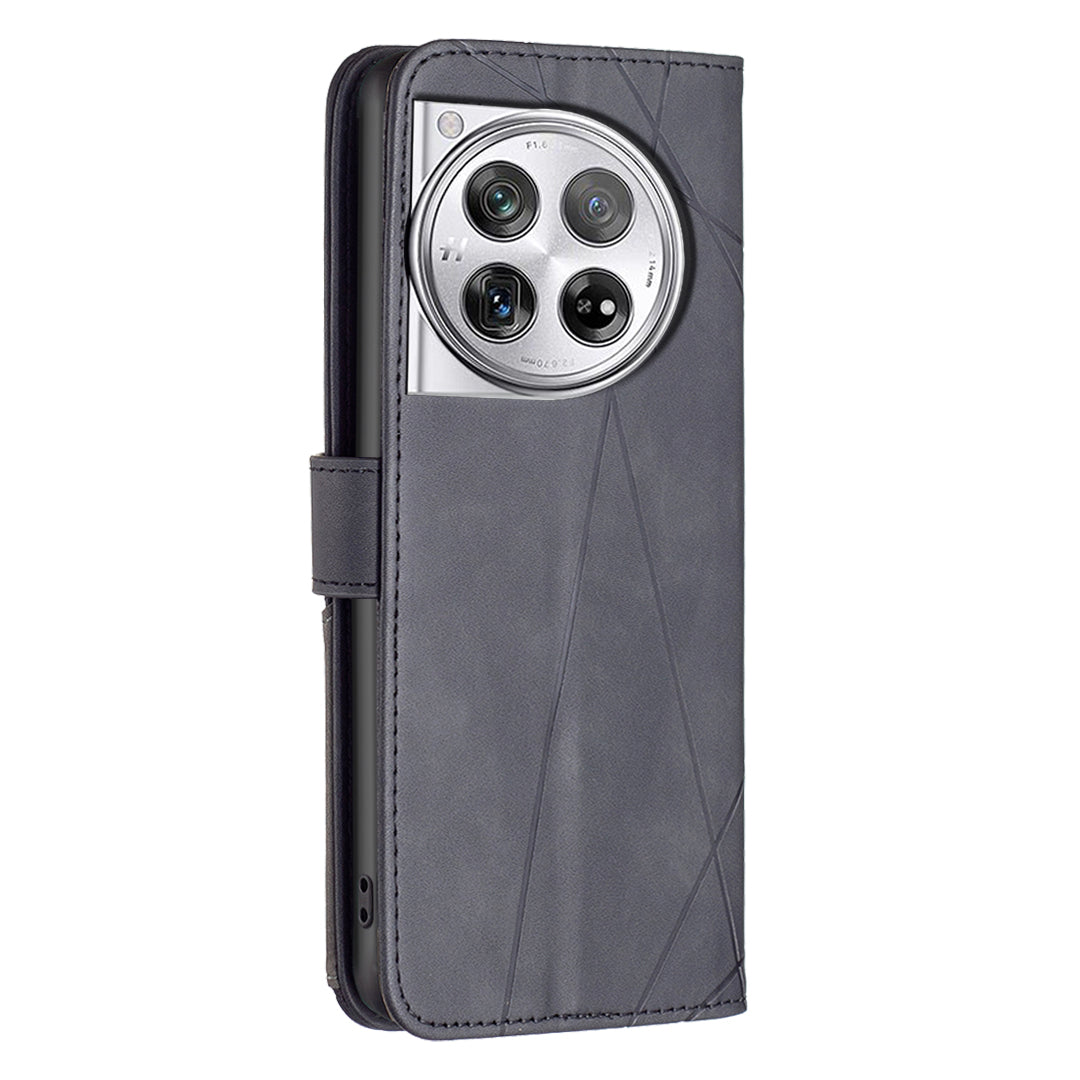 BINFEN COLOR BF05 For OnePlus 12R 5G / Ace 3 5G Case Flip Leather Wallet Phone Cover BINFEN COLOR BF05 For OnePlus 12R 5G / Ace 3 5G Case Flip Leather Wallet Phone Cover